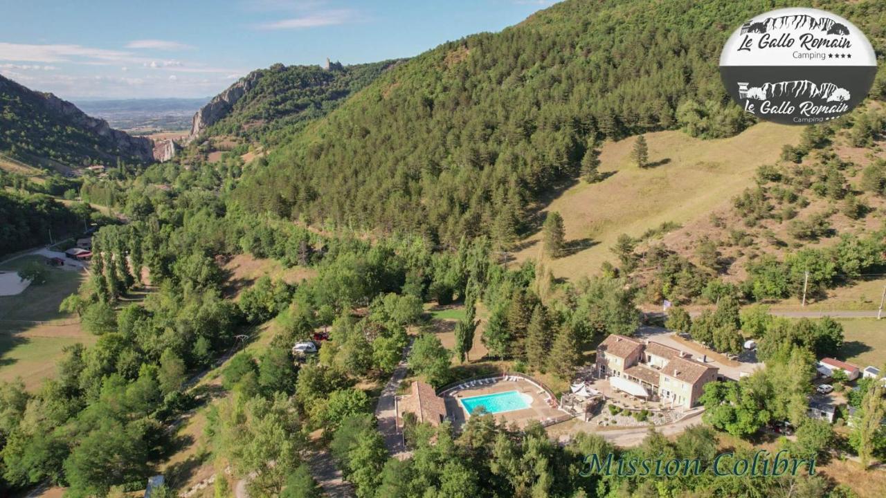 Camping Le Gallo Romain Barbieres Exterior foto
