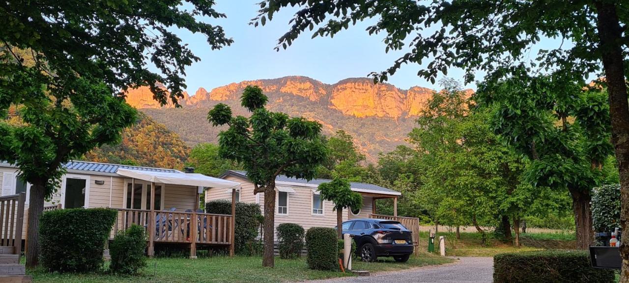 Camping Le Gallo Romain Barbieres Exterior foto