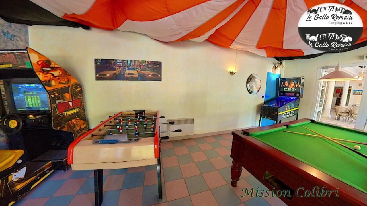 Camping Le Gallo Romain Barbieres Exterior foto