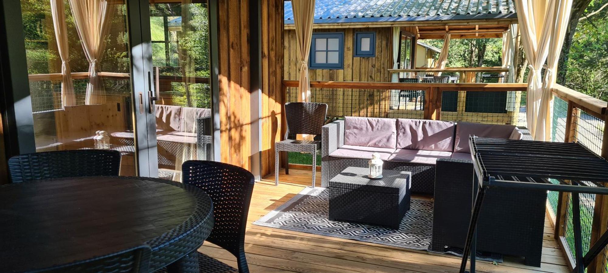 Camping Le Gallo Romain Barbieres Exterior foto
