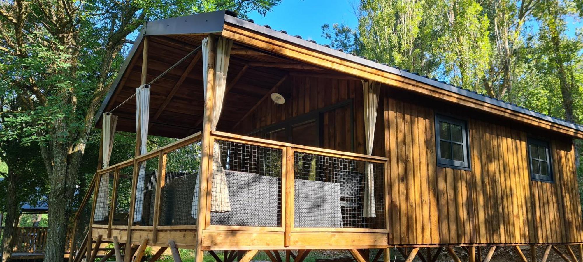 Camping Le Gallo Romain Barbieres Exterior foto