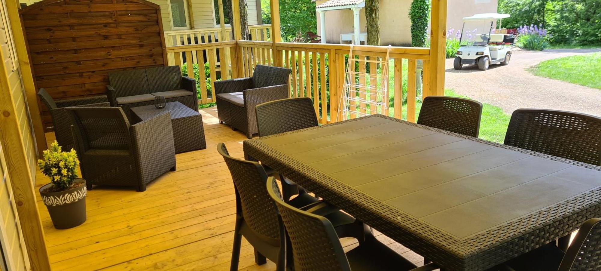 Camping Le Gallo Romain Barbieres Exterior foto