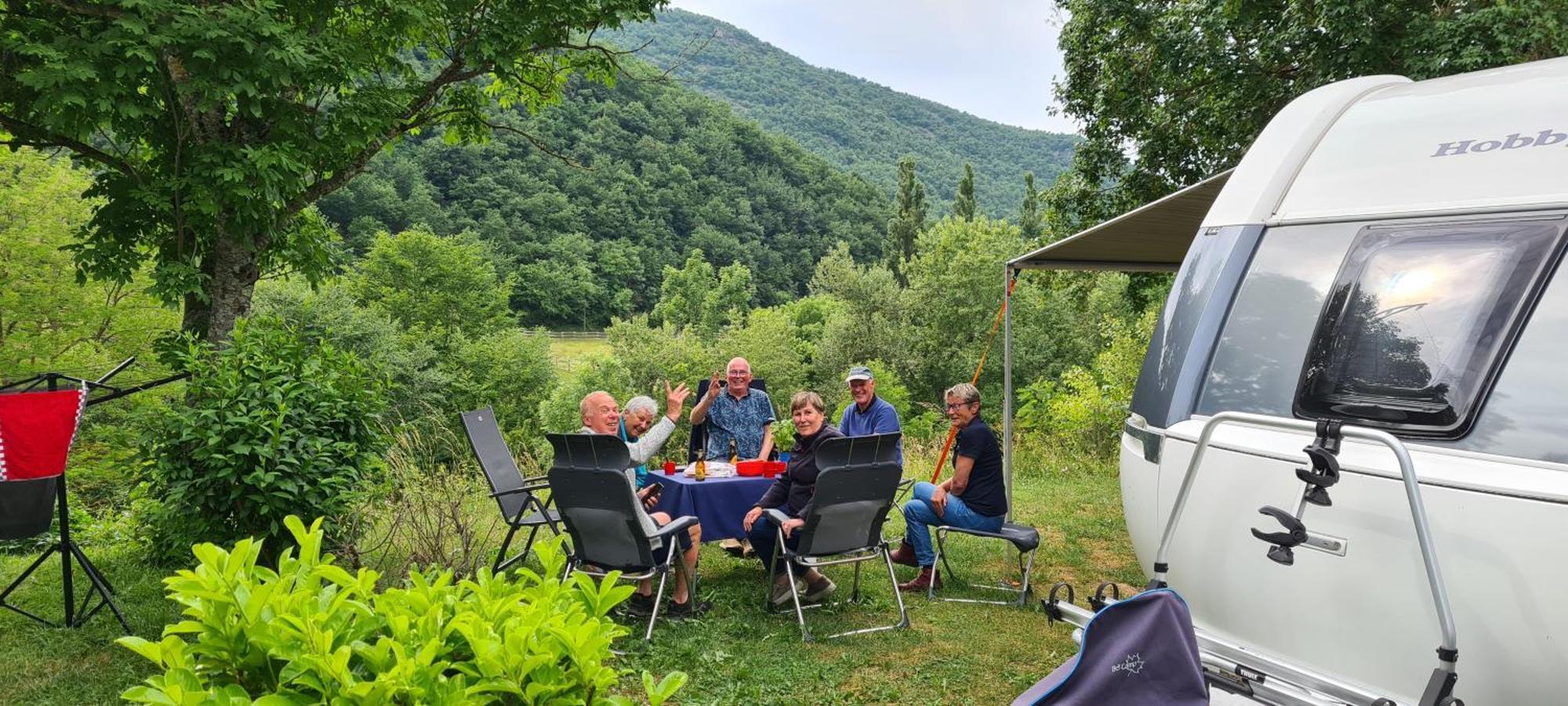 Camping Le Gallo Romain Barbieres Exterior foto