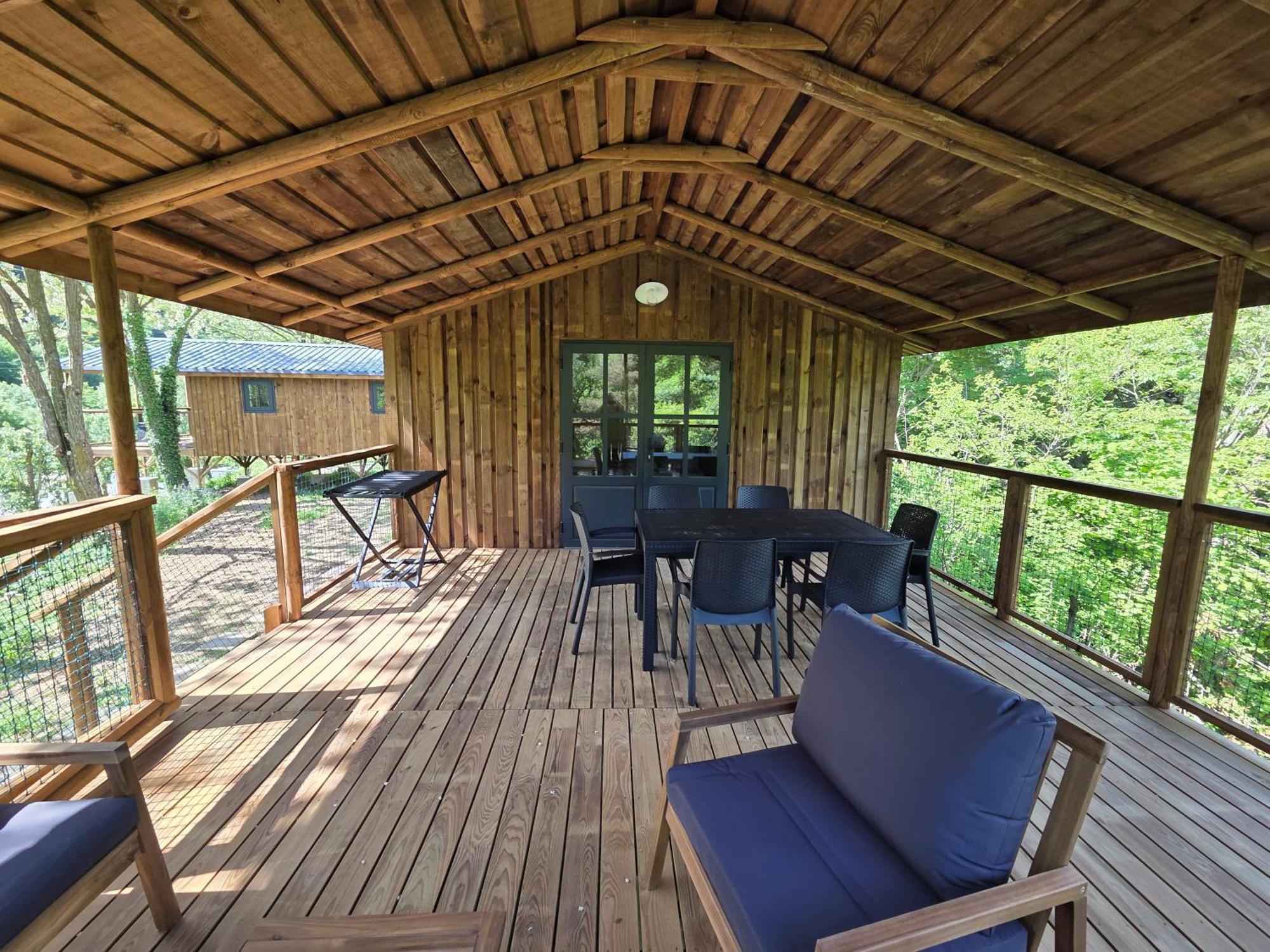 Camping Le Gallo Romain Barbieres Exterior foto